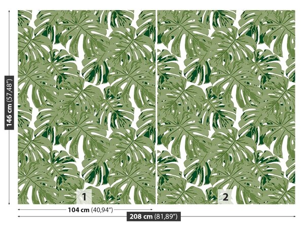 Fototapet Frunze tropicale