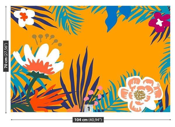 Fototapet Ilustrație Floral