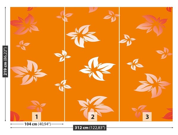 Fototapet Model floral