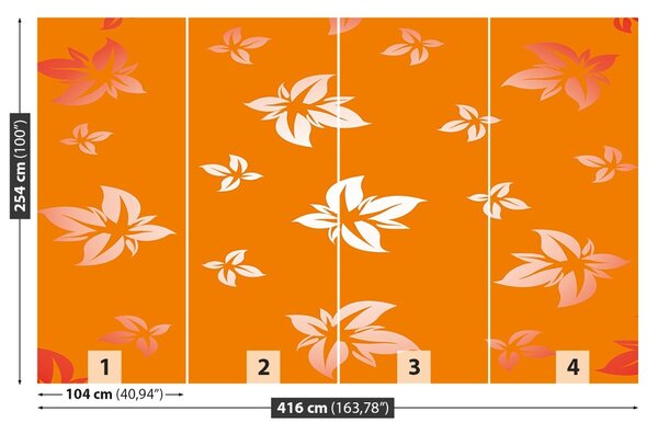 Fototapet Model floral