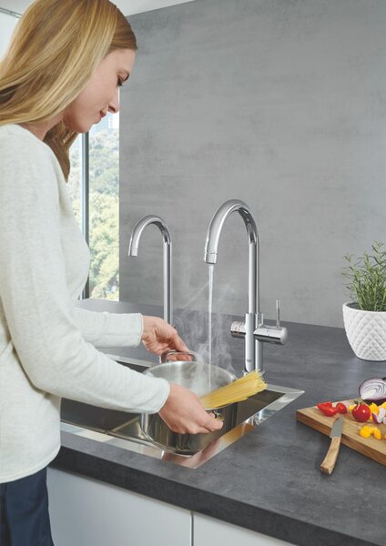Grohe Blue supapă de bucătărie pe picior crom 31498001