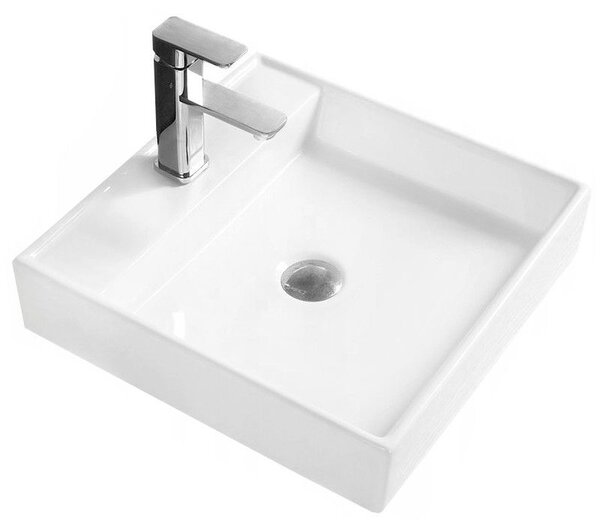 Mexen Blanca lavoar deasupra blatului 44 x 44 cm, alb - 21624400