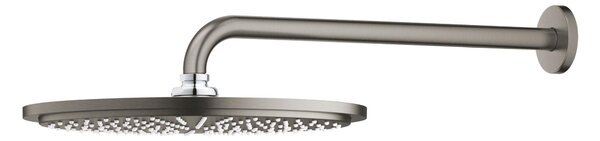 Grohe Rainshower cap de duș cu braț 31x31 cm rotund Brushed Hard Graphite 26066AL0