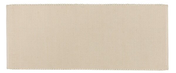 Covor tip traversă bej țesut manual din lână 80x170 cm Talo – noo.ma