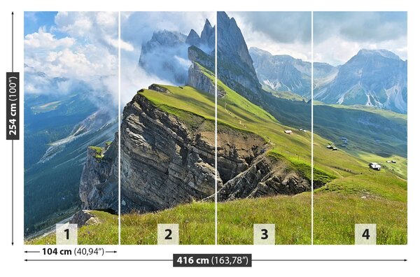 Fototapet Mountain Range
