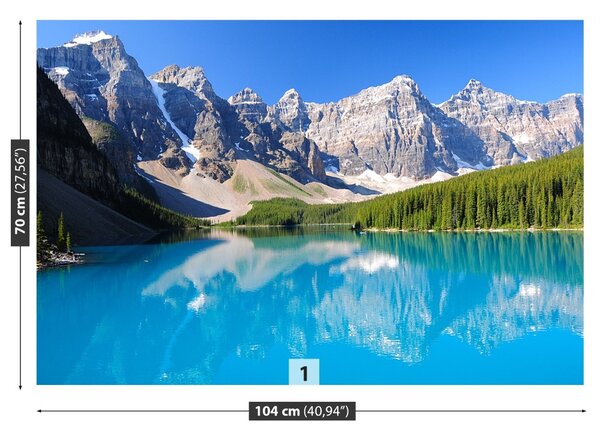 Fototapet Moraine Lake