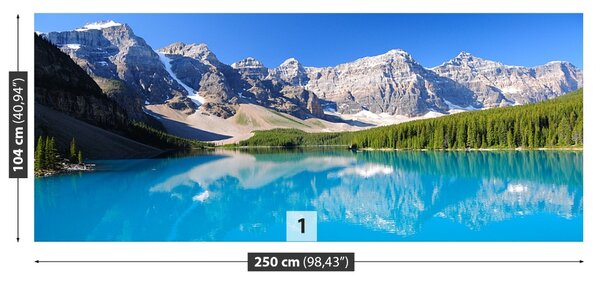 Fototapet Moraine Lake
