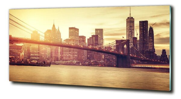 Tablou sticlă Manhattan New York City