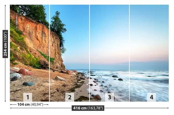 Fototapet Cliff Marea Baltică