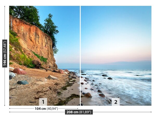 Fototapet Cliff Marea Baltică