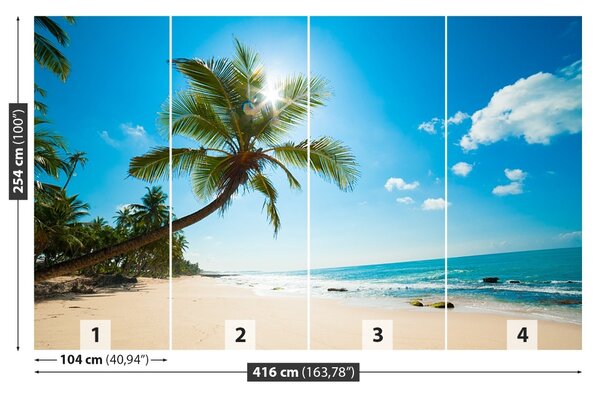Fototapet tropical Beach