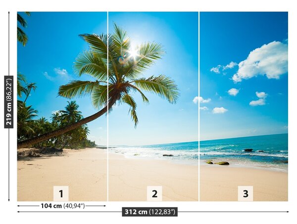 Fototapet tropical Beach