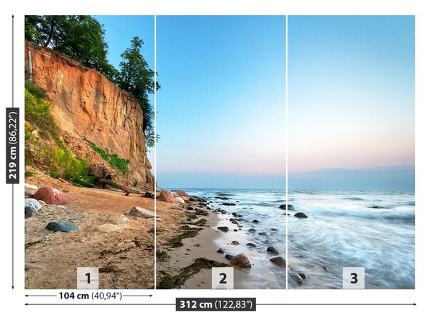 Fototapet Cliff Marea Baltică