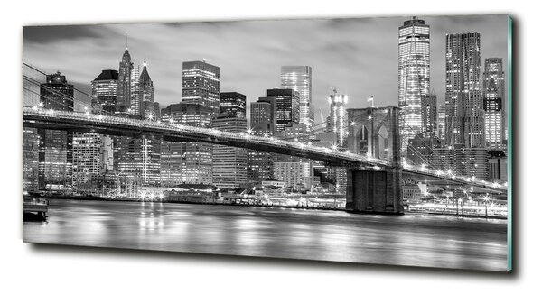 Fotografie imprimată pe sticlă Manhattan New York City