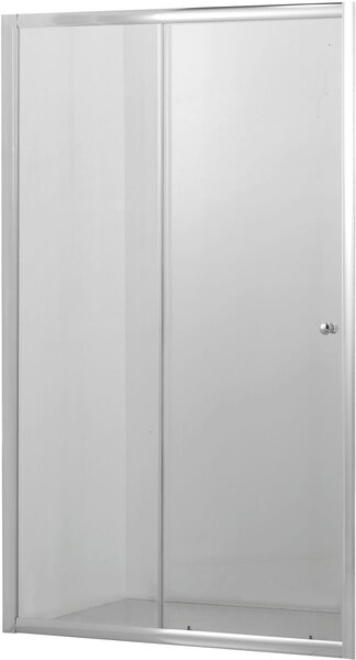 Hagser Ava uși de duș 110 cm culisantă crom luciu/sticlă transparentă HGR20000021