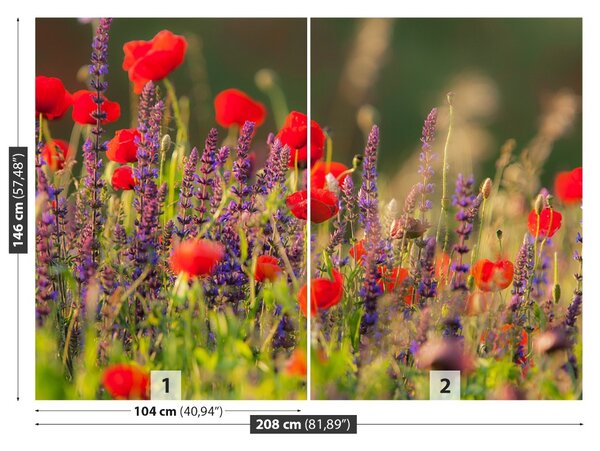 Fototapet Flori de câmp