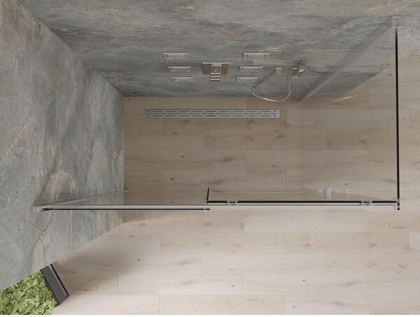 Mexen Omega cabină de duș culisantă 160 x 90 cm, transparentă, crom - 825-160-090-01-00