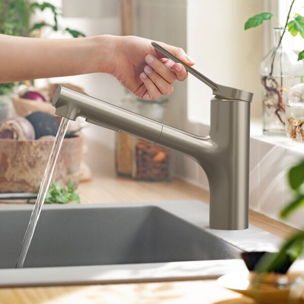 Hansgrohe Zesis M33 baterie bucătărie pe picior oţel inoxidabil 74800800