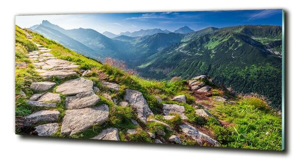 Tablou din Sticlă Sunrise Tatry