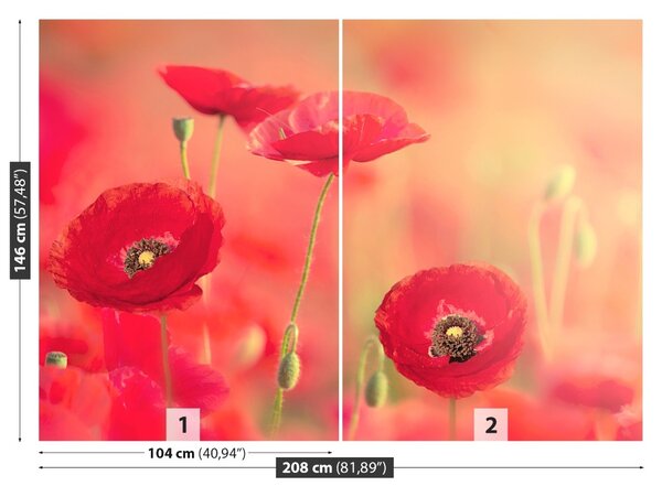 Fototapet Red Maci
