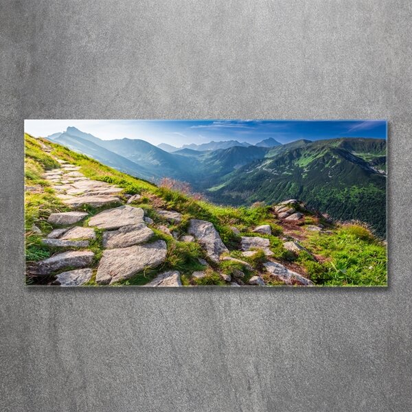 Tablou din Sticlă Sunrise Tatry