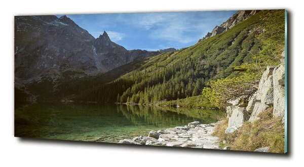 Fotografie imprimată pe sticlă Marine ochi Tatry