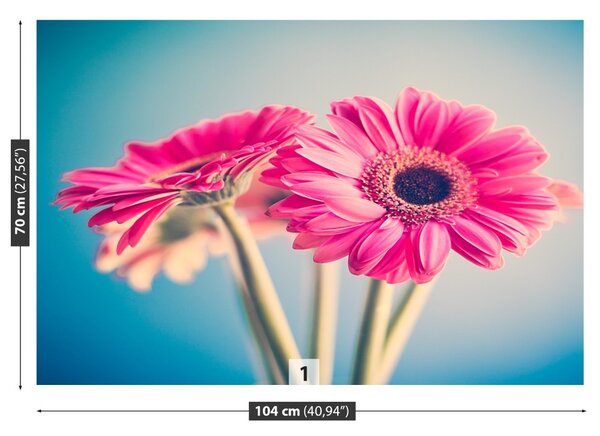 Fototapet Flori roz