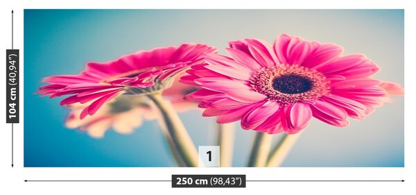 Fototapet Flori roz