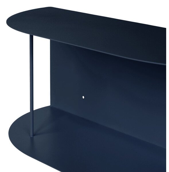 Raft albastru închis etajat din metal 60 cm Lina – noo.ma