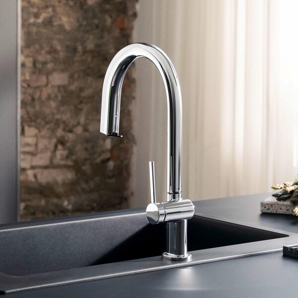 Hansgrohe Aqittura M91 baterie bucătărie pe picior crom 76803000