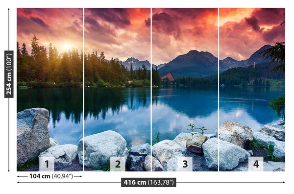 Fototapet Mountain Lake