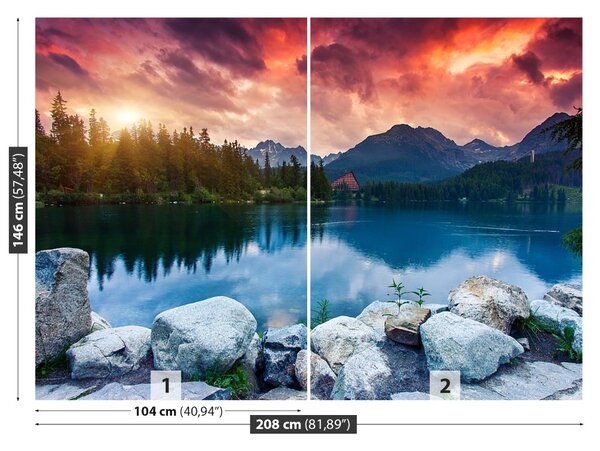 Fototapet Mountain Lake