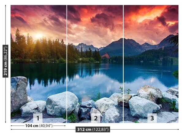 Fototapet Mountain Lake