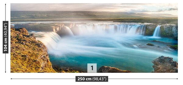 Fototapet Cascada Goðafoss