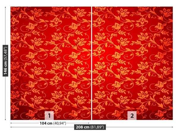 Fototapet Model floral