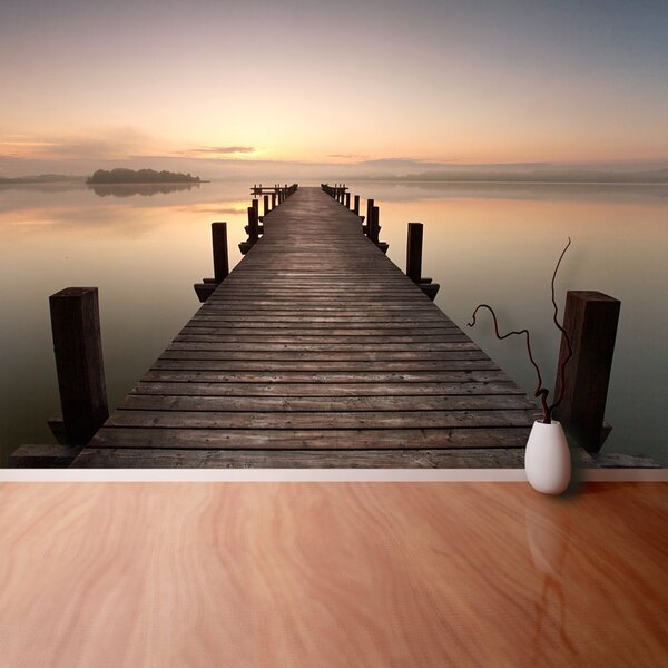 Fototapet Lake Pier