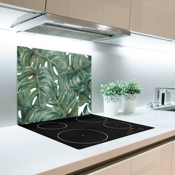 Tocator din sticla Monstera