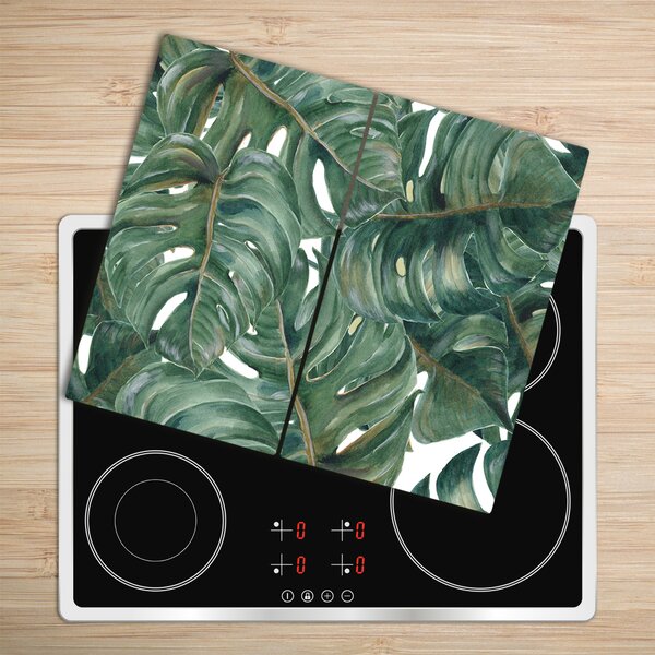 Tocator din sticla Monstera