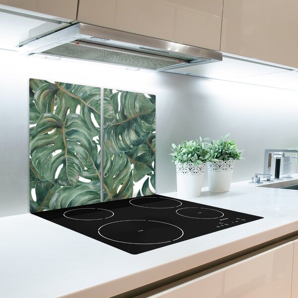 Tocator din sticla Monstera