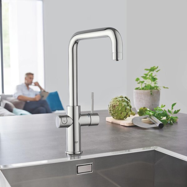 Grohe Blue set starter cu baterie bucătărie pe picior crom 31456001