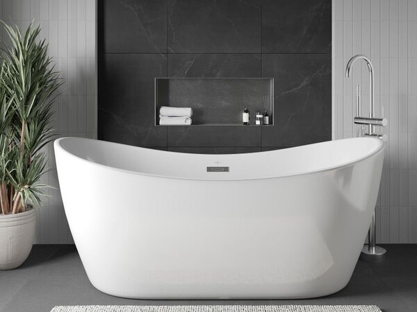 Mexen X-Wall-NR raft încastrat fără margine 75 x 30 cm, inox - 1911753010