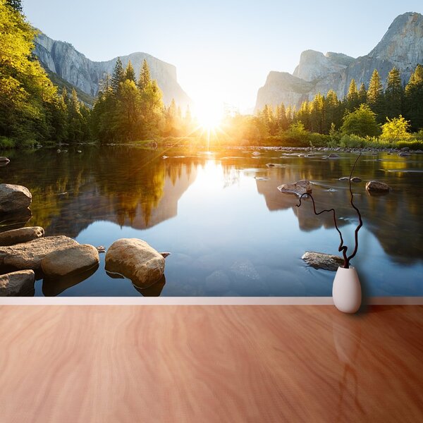 Fototapet Sunrise Valley