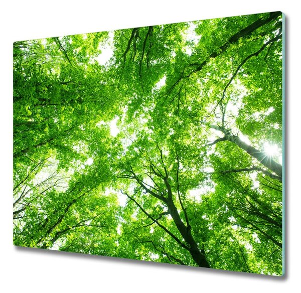 Tocator din sticla Pădure verde