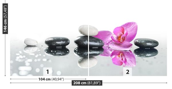 Fototapet Spa pietre