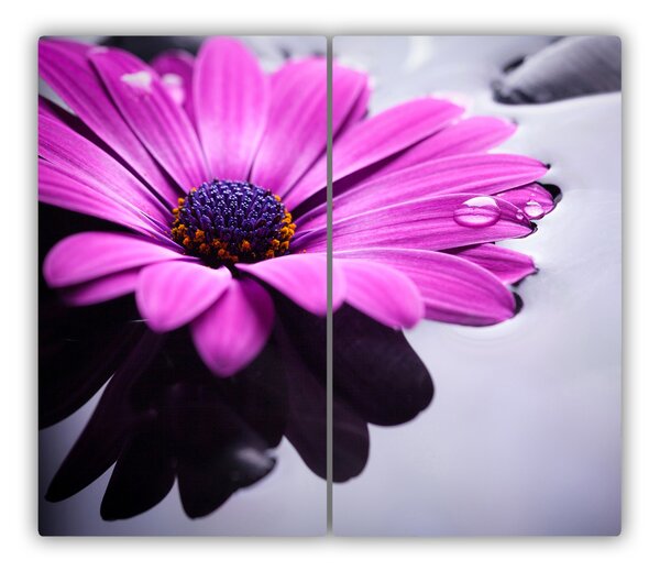 Tocator din sticla Gerbera