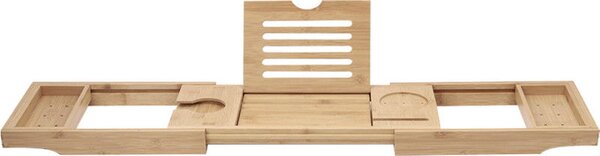 Mexen Bamboo etajeră pentru cadă 70-105 cm, bambus natural - 701170-00