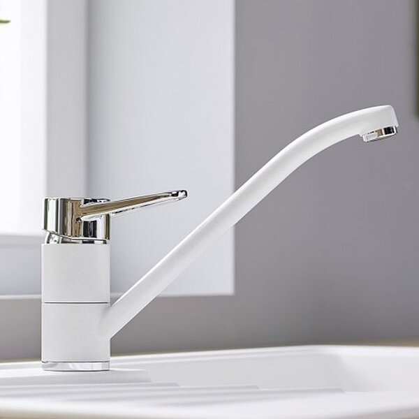 Blanco Wega II baterie bucătărie pe picior crom-alb 526408
