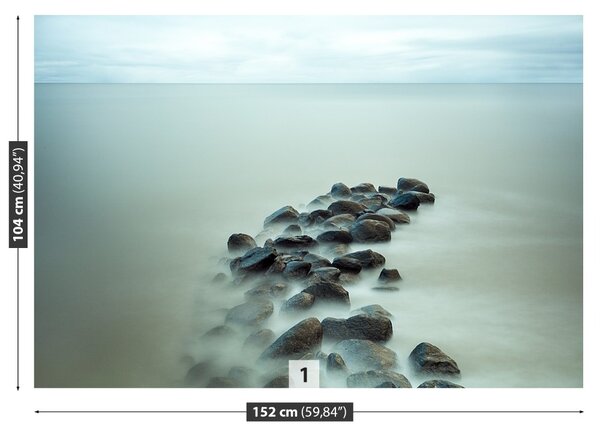 Fototapet Rocks Baltic
