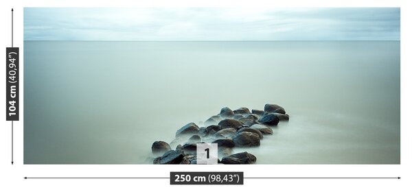 Fototapet Rocks Baltic