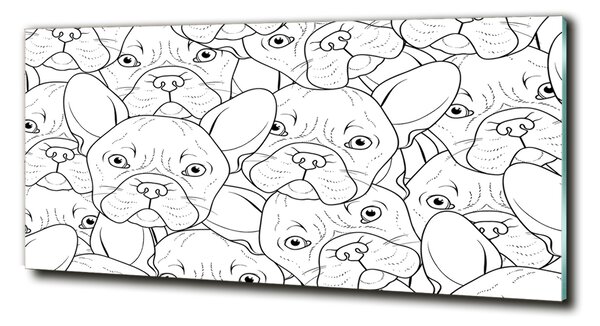 Imagine de sticlă Bulldogs franceză
